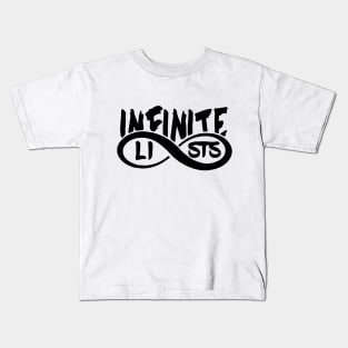 infinite lists Merch Kids T-Shirt